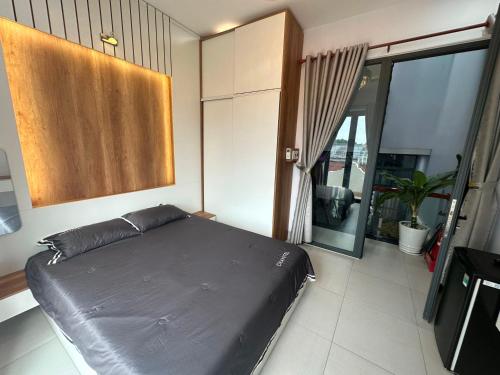 Lâm Phong Hotelにあるベッド