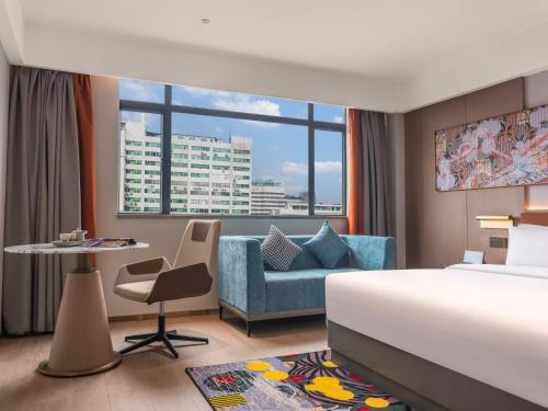 Posezení v ubytování Insail Hotels Guangzhou Beijing Road Pedestrian Branch