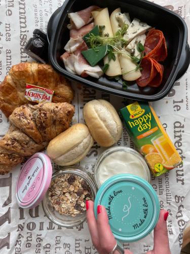 Jídlo v apartmánu nebo okolí