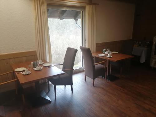 Ruang duduk di Hotel Landgut Jungfleisch