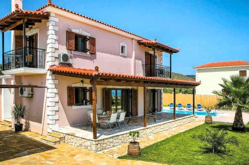Бассейн в Villa Skala Blue или поблизости