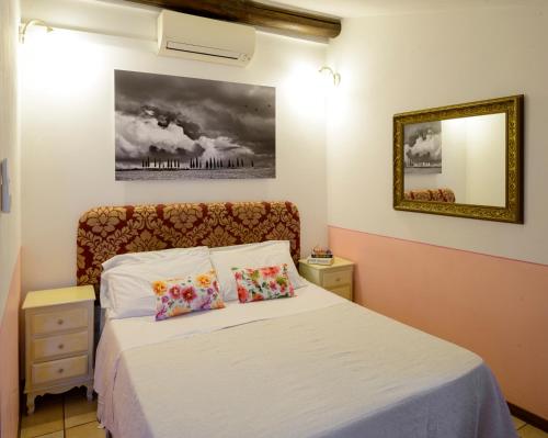 Cama o camas de una habitación en Donna Nobile