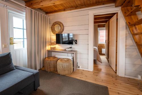 TV a/nebo společenská místnost v ubytování Västervik Resort