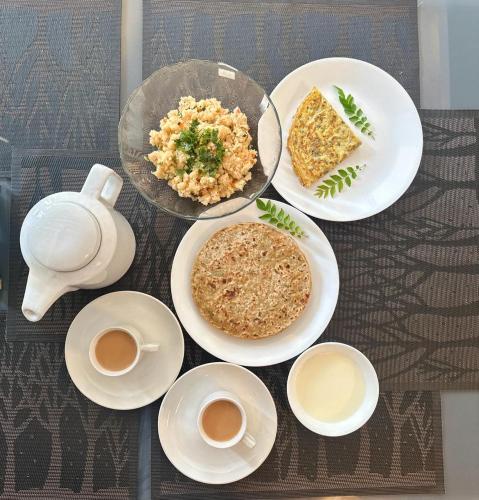 Jídlo v vily nebo okolí