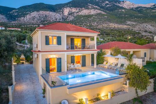Γενική θέα στο βουνό ή θέα στο βουνό από  αυτή η βίλα
