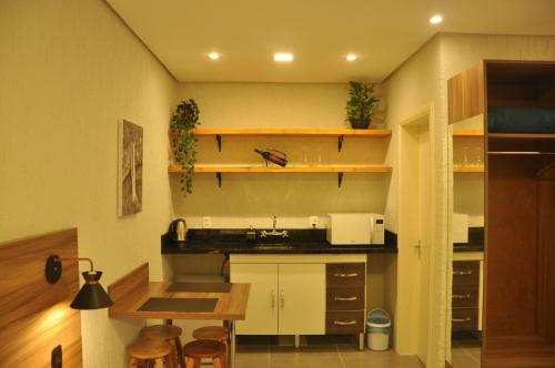 Dapur atau dapur kecil di Suite Negri