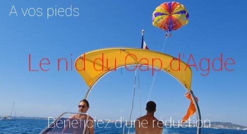 Résidence de standing la Pêcherie Spacieux T3 comme un cocon familial vue mer et sur l'avant port Sur le bout du bout de Cap d'Agde seule cap en Occitanie photo 76