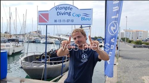 Résidence de standing la Pêcherie Spacieux T3 comme un cocon familial vue mer et sur l'avant port Sur le bout du bout de Cap d'Agde seule cap en Occitanie photo 23