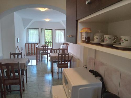 Posezení v ubytování SZIESZTA APARTMAN