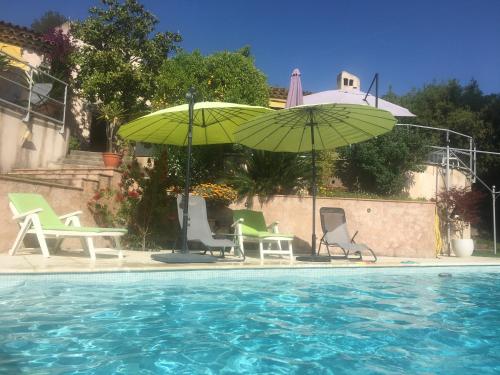 Studio chez Charles et Marie, indépendant de la maison, accès piscine, très calme,