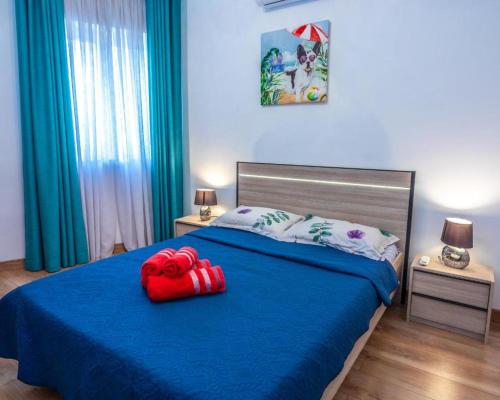 Cama o camas de una habitación en Sliema Central near Ferry