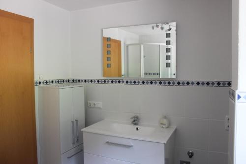 Kúpeľňa v ubytovaní Apartment Am Birkenweg