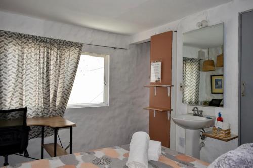 Koupelna v ubytování Casa Miranda Morelos