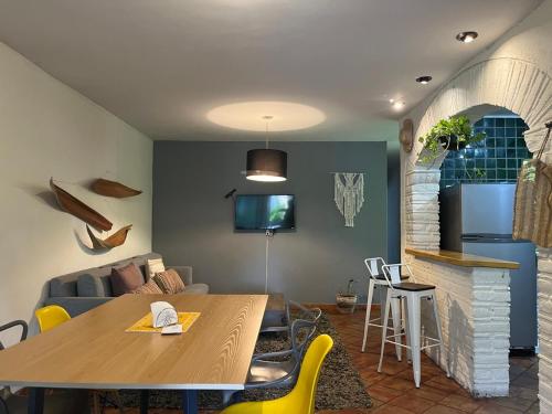 Posezení v ubytování Casa Miranda Morelos