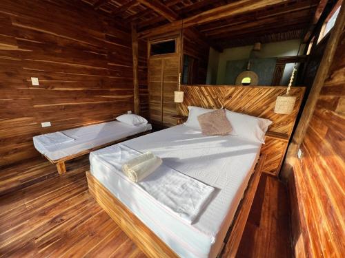 Casa Dos Almasにあるベッド
