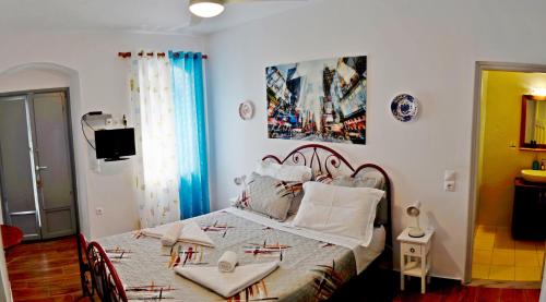 Postel nebo postele na pokoji v ubytování Casa Calda 1