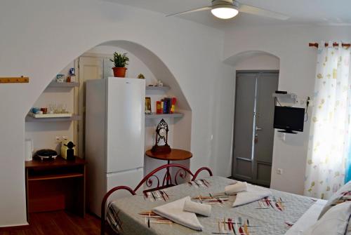 Postel nebo postele na pokoji v ubytování Casa Calda 1