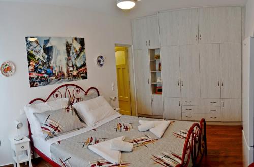 Postel nebo postele na pokoji v ubytování Casa Calda 1