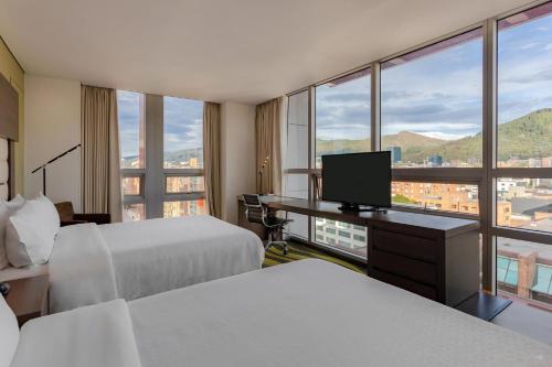 Postel nebo postele na pokoji v ubytování Four Points By Sheraton Bogota