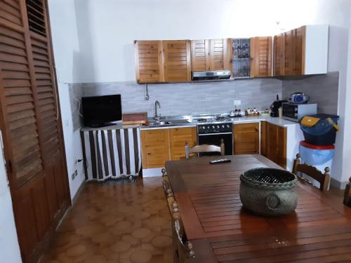 Kuchyň nebo kuchyňský kout v ubytování Villa Aladin