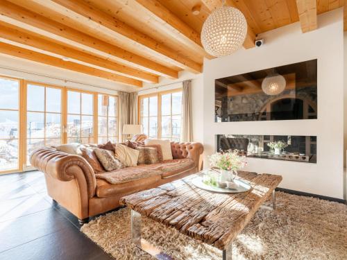 Un lugar para sentarse en Chalet Erlebnishaus I