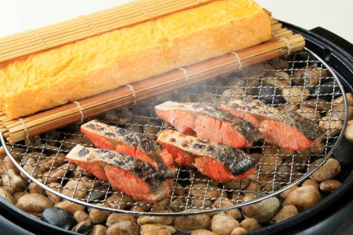Kemudahan BBQ tersedia untuk tetamu di hotel