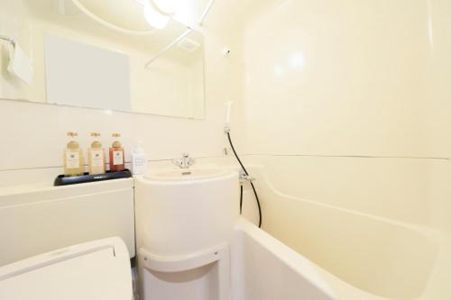 Bilik mandi di Hirosaki Park Hotel