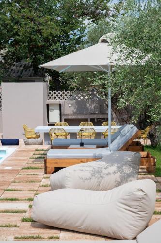 Zona de estar de VUAR SUITES