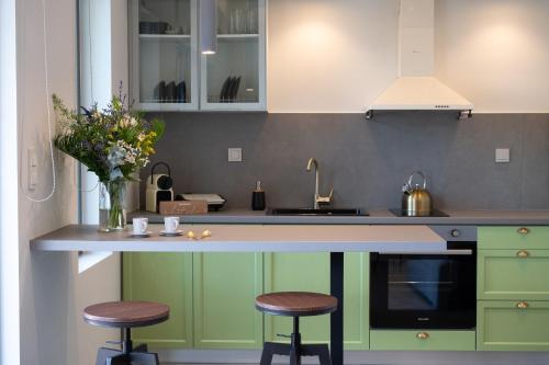 Una cocina o zona de cocina en VUAR SUITES
