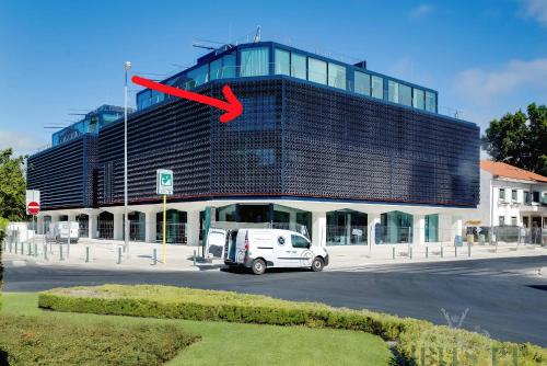 Bygningen som lejligheden ligger i