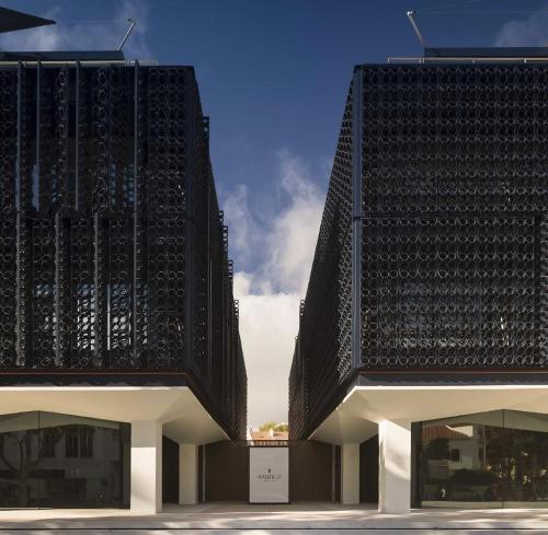 Bygningen som lejligheden ligger i