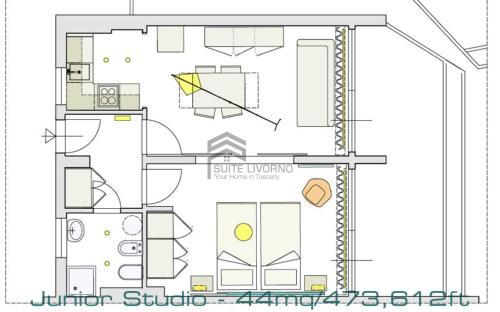 Suites Marilia Apartments - Suite Livorno Holiday Home Group