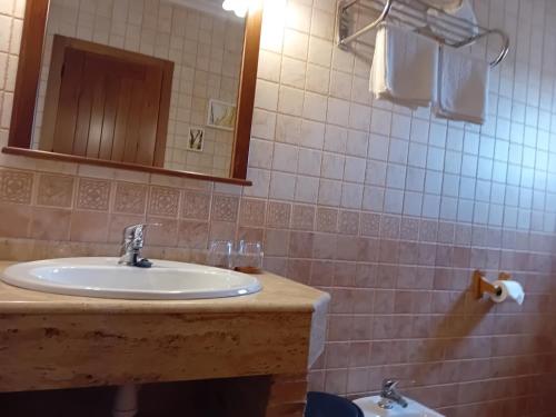 Ванна кімната в Casa Rural La Lumbre