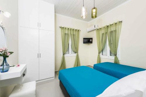 A bed or beds in a room at Villa Vigneto