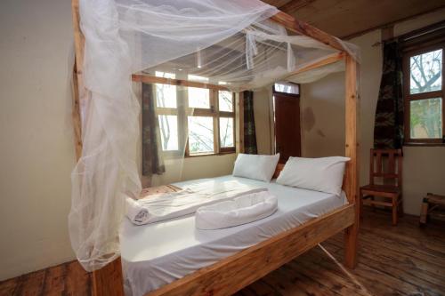 Letto o letti in una camera di lake mwamba lodge