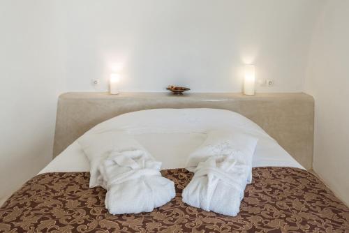 Katil atau katil-katil dalam bilik di Fanari Villas