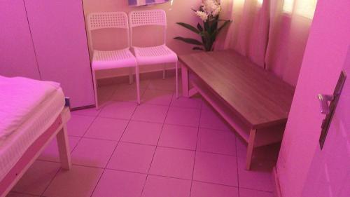 A seating area at Ruby Star Couples Hostel G P 1&2