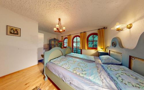 Postel nebo postele na pokoji v ubytování Ferienwohnung Dorian