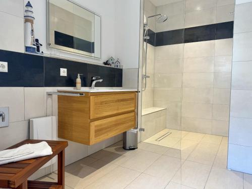 Un baño de Sassnitz WE 14 Baumwipfelnest