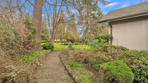 a house with a path leading to a yard at Eugene - Close to everything home in Eugene