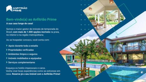 un collage de fotos de una casa y una piscina en Casa confortavel com Wi-Fi em Braganca Paulista SP en Bragança Paulista