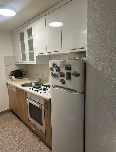 Kuhinja ili čajna kuhinja u objektu Apartment Sky