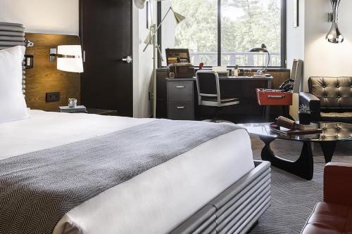 Katil atau katil-katil dalam bilik di The Watergate Hotel Georgetown