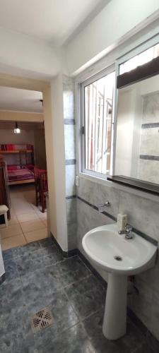 Un baño de Delta House