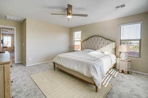 A bed or beds in a room at Goodyear Vacation Rental about 2 Mi to Spring Training