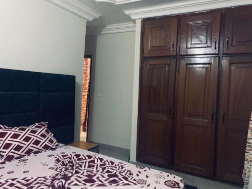 Krevet ili kreveti u jedinici u objektu Appartement meublé , Bonamoussadi, Douala-Vanguard's signature Suite