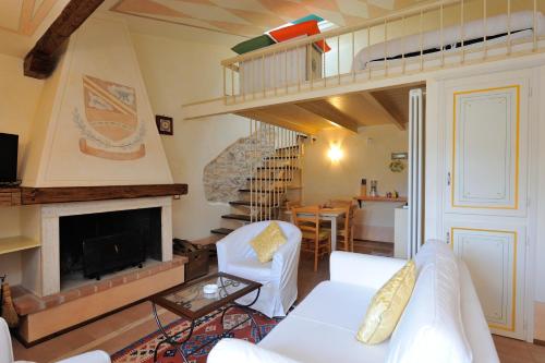 Χώρος καθιστικού στο Torre Del Nera Albergo diffuso & Spa