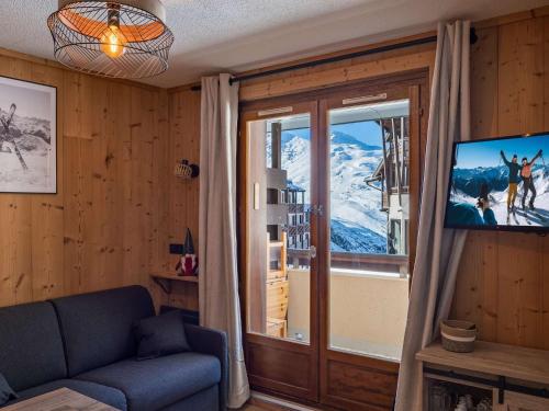Appartement Moderne à Val Thorens - 4 pers, 1 Chambre + Cabine, Balcon Sud, Ski aux Pieds - FR-1-637-74