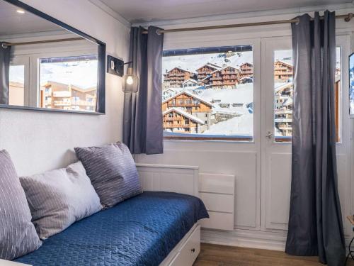 Appartement rénové 18m², Val Thorens - 2 pers, balcon, proche pistes