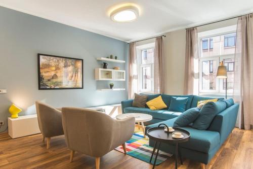 Design apartment, 2 en-suite rooms - very central